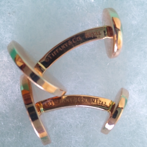 TIFFANY & CO RUBEDO CUFFLINKS. 1837 COLLECTION - Picture 7 of 8